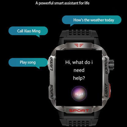 HT29 2.01 inch IPS Screen Triple Proof Smart Watch with Banknote Detector Light(Blue) by buy2fix