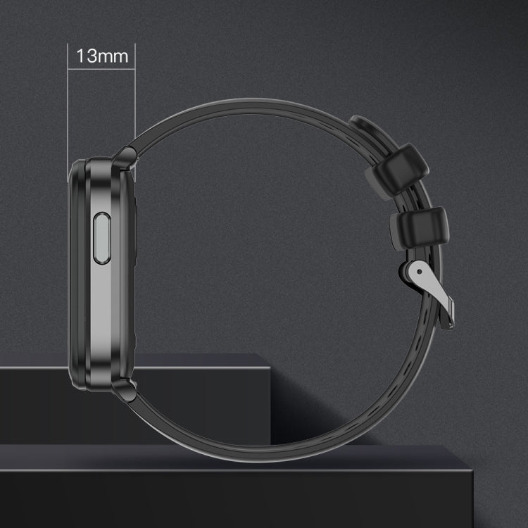 X9 1.85 inch Square Screen 2 in 1 Bluetooth Earphone Smart Watch(Gold Pink) by buy2fix