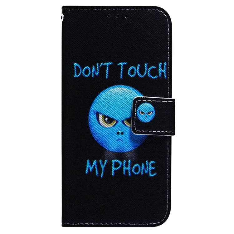 For Samsung Galaxy S25 Ultra 5G Coloured Drawing Flip Leather Phone Case(Anger) by buy2fix