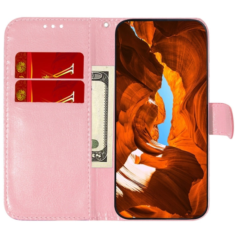 For Samsung Galaxy S25 5G Colorful Magnetic Buckle Leather Phone Case(Pink) by buy2fix