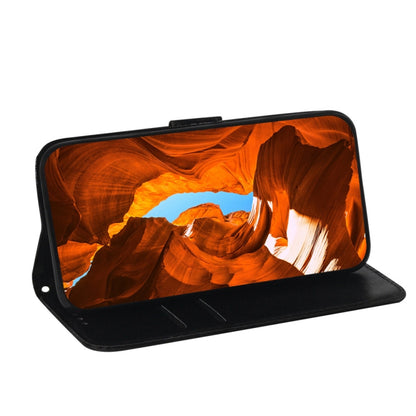 For Samsung Galaxy S25 Ultra 5G Colorful Magnetic Buckle Leather Phone Case(Black) by buy2fix