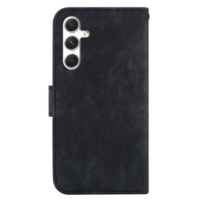 For Samsung Galaxy S25+ 5G Little Tiger Embossed Leather Phone Case(Black) by buy2fix