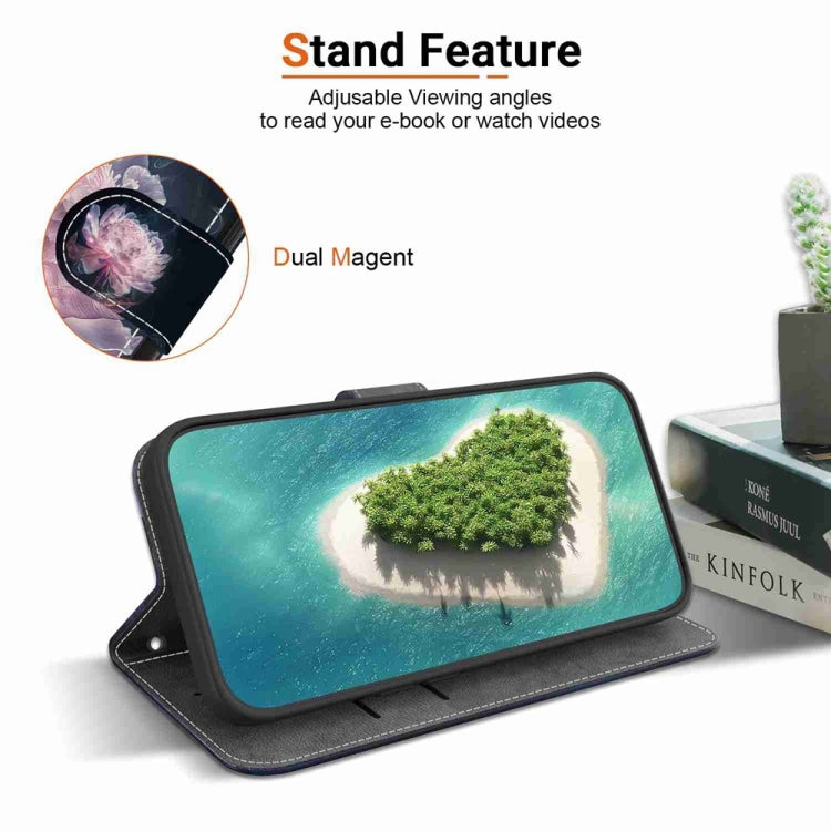 For Samsung Galaxy S25 Ultra 5G Crystal Texture Colored Drawing Leather Phone Case(Purple Peony) by buy2fix