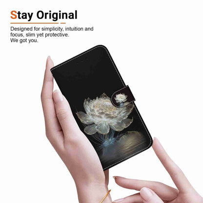 For Samsung Galaxy S25 Ultra 5G Crystal Texture Colored Drawing Leather Phone Case(Crystal Peony) by buy2fix