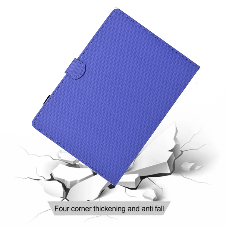 For iPad 2025 / 2022 Solid Color Fiber Texture Smart Tablet Leather Case(Purple) - iPad 2025 / 2022 Cases by buy2fix | Online Shopping UK | buy2fix