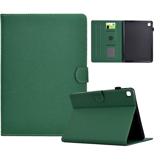 For iPad Air / Air 2 / 9.7 2017 / 2018 Solid Color Fiber Texture Smart Tablet Leather Case(Green) - iPad 9.7 (2018) & (2017) Cases by buy2fix | Online Shopping UK | buy2fix