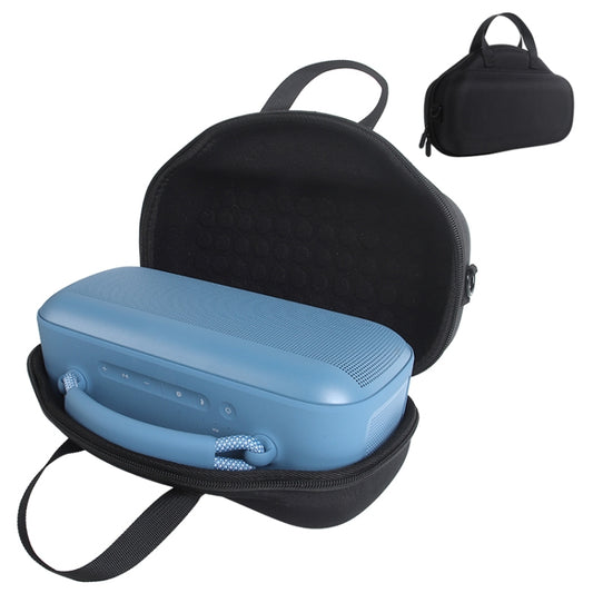For Bose SoundLink Max Bluetooth Speaker Storage Bag Portable EVA Protective Bag(Black) - Protective Case by buy2fix | Online Shopping UK | buy2fix