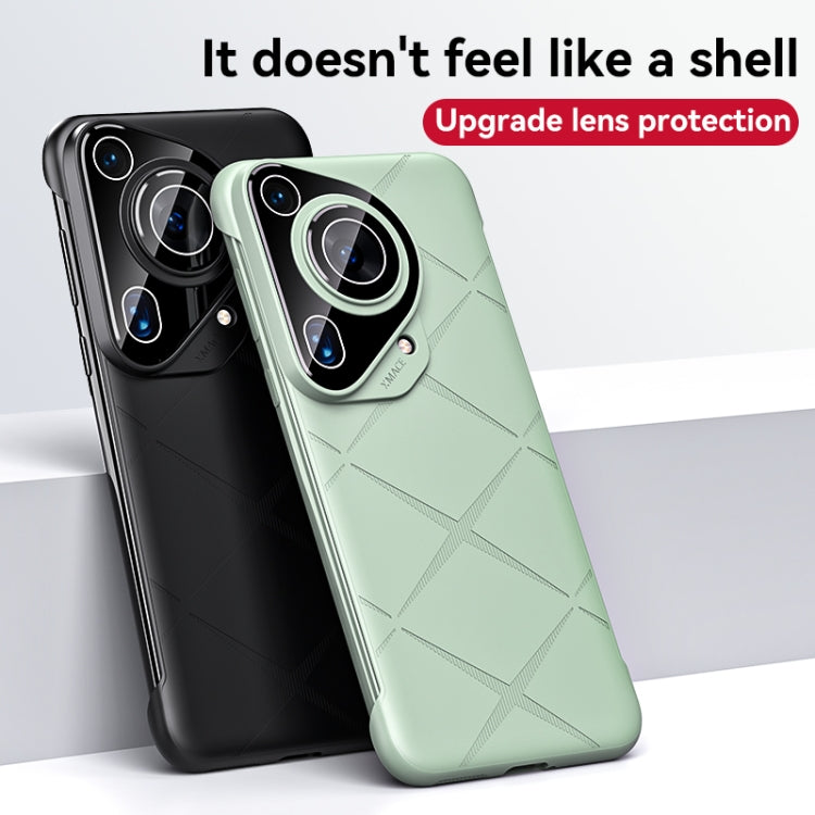 For Huawei Pura 70 Ultra Borderless Upshrink Camera Protection Phone Case(Black) - Huawei Cases by buy2fix | Online Shopping UK | buy2fix