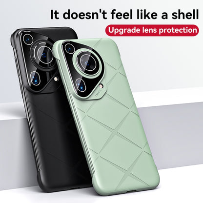 For Huawei Pura 70 Ultra Borderless Upshrink Camera Protection Phone Case(Black) - Huawei Cases by buy2fix | Online Shopping UK | buy2fix