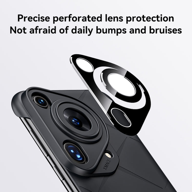 For Huawei Pura 70 Ultra Borderless Upshrink Camera Protection Phone Case(Black) - Huawei Cases by buy2fix | Online Shopping UK | buy2fix