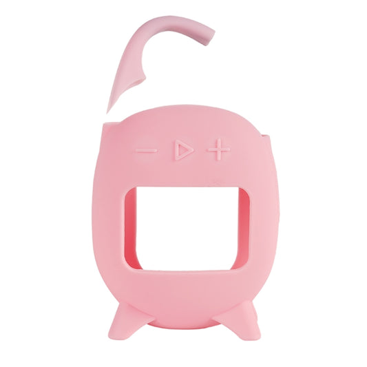 For JBL Clip 5 Portable Speaker Soft Silicone Protective Case(Pink) - Protective Case by buy2fix | Online Shopping UK | buy2fix