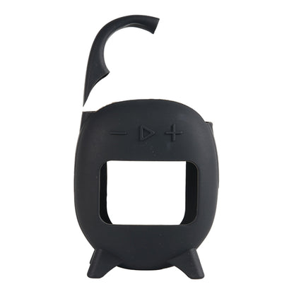 For JBL Clip 5 Portable Speaker Soft Silicone Protective Case(Black) - Protective Case by buy2fix | Online Shopping UK | buy2fix