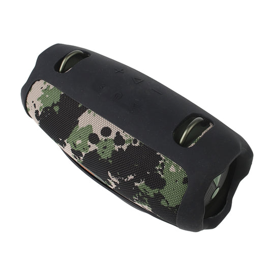 For JBL Xtreme 4 Bluetooth Speaker Soft Silicone Protective Cover Storage Case(Black) - Protective Case by buy2fix | Online Shopping UK | buy2fix