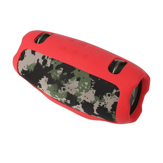 For JBL Xtreme 4 Bluetooth Speaker Soft Silicone Protective Cover Storage Case(Red) - Protective Case by buy2fix | Online Shopping UK | buy2fix