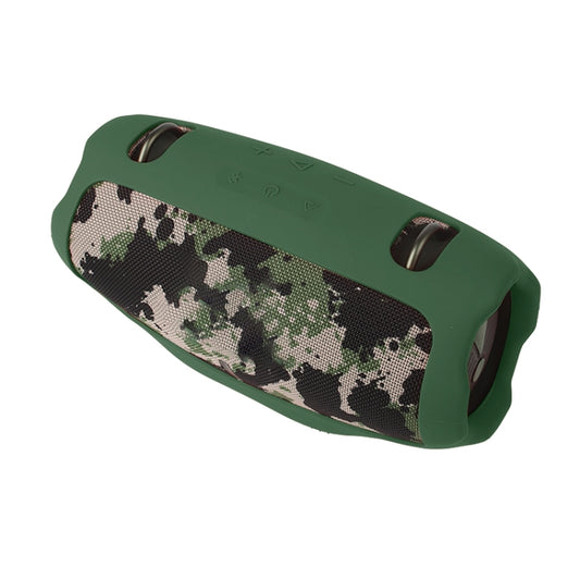 For JBL Xtreme 4 Bluetooth Speaker Soft Silicone Protective Cover Storage Case(Green) - Protective Case by buy2fix | Online Shopping UK | buy2fix