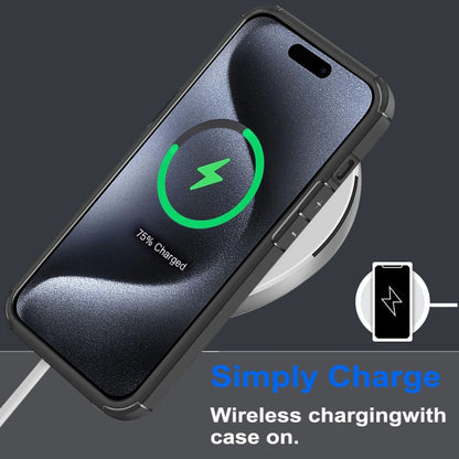 For iPhone 11 Pro Max MagSafe Acrylic Hybrid TPU Phone Case(Wine Red) by buy2fix