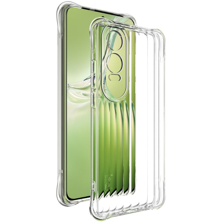 For OnePlus Nord CE4 Lite 5G IMAK Corrugated Texture Airbag TPU Phone Case(Transparent) - Nord CE4 Lite Cases by imak | Online Shopping UK | buy2fix