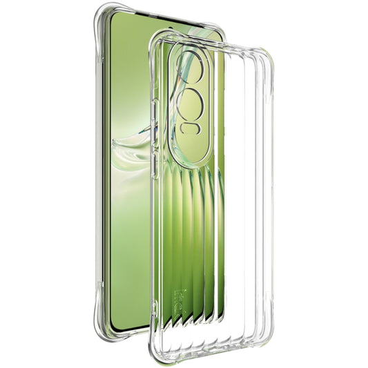 For OnePlus Nord CE4 Lite 5G IMAK Corrugated Texture Airbag TPU Phone Case(Transparent) - Nord CE4 Lite Cases by imak | Online Shopping UK | buy2fix
