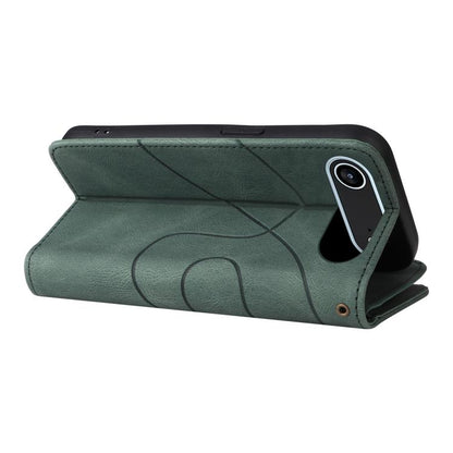 For iPhone Air Dual-color 9 Card Slots Zipper Wallet Leather Phone Case(Green) - iPhone Air Cases by buy2fix | Online Shopping UK | buy2fix