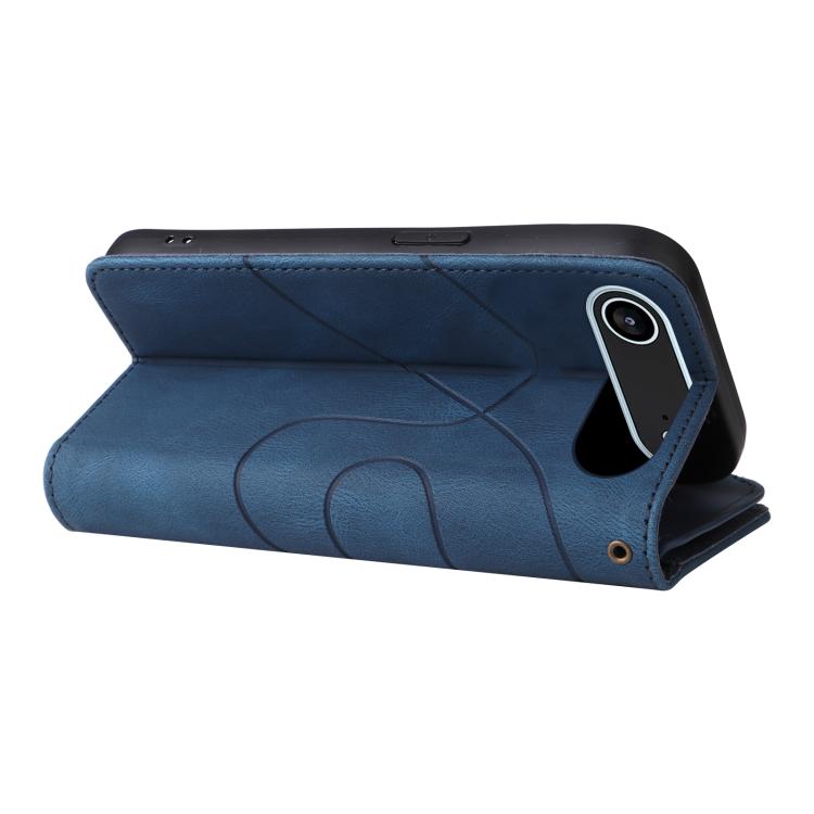 For iPhone Air Dual-color 9 Card Slots Zipper Wallet Leather Phone Case(Blue) - iPhone Air Cases by buy2fix | Online Shopping UK | buy2fix