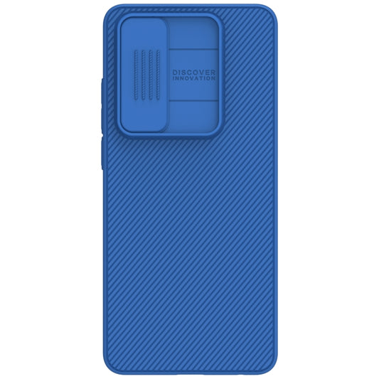 For OnePlus Nord CE4 Lite / OPPO K12x NILLKIN Black Mirror Series Camshield PC Phone Case(Blue) - Nord CE4 Lite Cases by NILLKIN | Online Shopping UK | buy2fix