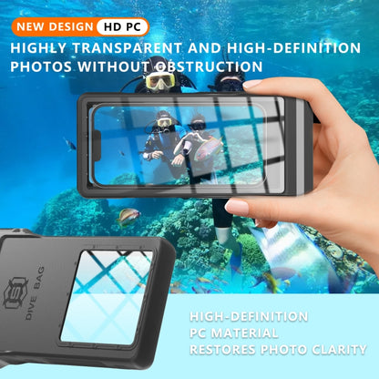 RedPepper 15m Depth Waterproof Phone Diving Pouch with Suction Cup(Black) - Waterproof Bag by RedPepper | Online Shopping UK | buy2fix