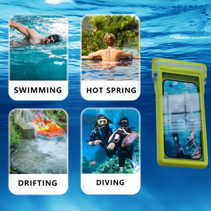 RedPepper 15m Depth Waterproof Phone Diving Pouch with Suction Cup(Yellow) - Waterproof Bag by RedPepper | Online Shopping UK | buy2fix