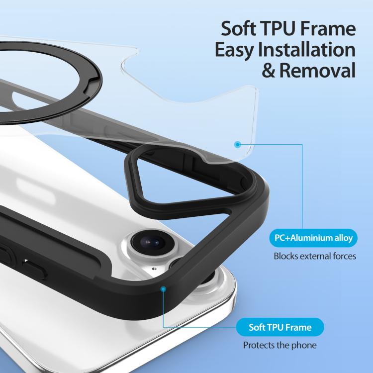 For iPhone 17 DUX DUCIS Skin X Pro Series MagSafe Ring Holder Leather Phone Case(Black) - iPhone 17 Cases by DUX DUCIS | Online Shopping UK | buy2fix