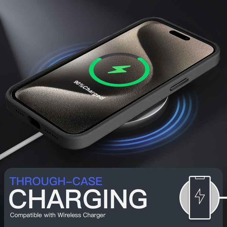 For iPhone 11 Colorful Armor Lens Film Transparent Phone Case(Purple) by buy2fix