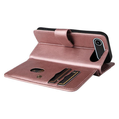 For iPhone Air Multi-Function Wallet 10 Card Slots Leather Phone Case(Rose Gold) - iPhone Air Cases by buy2fix | Online Shopping UK | buy2fix