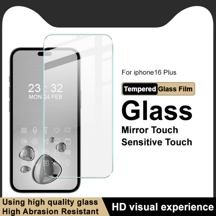 For iPhone 16 Plus imak H Series Tempered Glass Film - iPhone 16 Plus Tempered Glass by imak | Online Shopping UK | buy2fix
