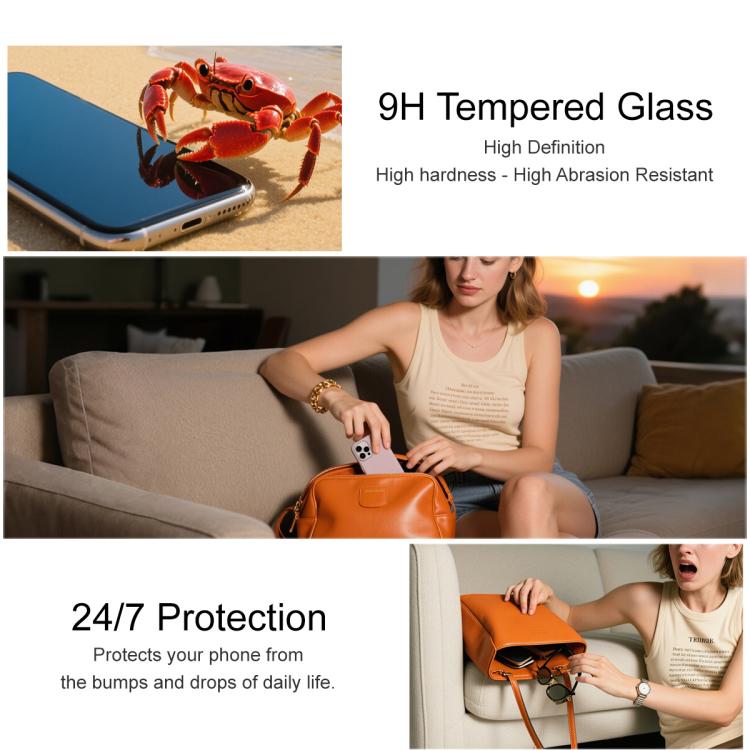 For iPhone 17 Air imak H Series Full Screen Tempered Glass Film - iPhone 17 Air Tempered Glass by imak | Online Shopping UK | buy2fix