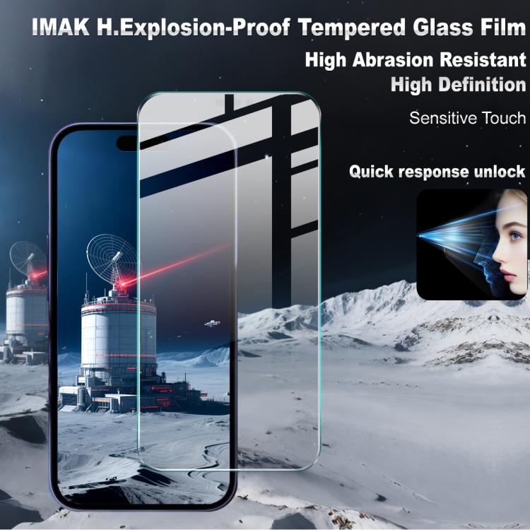 For iPhone 17 Pro Max imak H Series Full Screen Tempered Glass Film - iPhone 17 Pro Max Tempered Glass by imak | Online Shopping UK | buy2fix