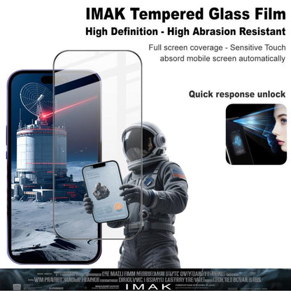 For iPhone 17 Pro Max imak 9H Surface Hardness Full Screen Tempered Glass Film Pro+ Series - iPhone 17 Pro Max Tempered Glass by imak | Online Shopping UK | buy2fix