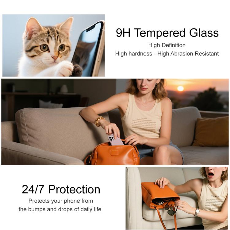 For iPhone 17 Pro Max imak 9H Surface Hardness Full Screen Tempered Glass Film Pro+ Series - iPhone 17 Pro Max Tempered Glass by imak | Online Shopping UK | buy2fix