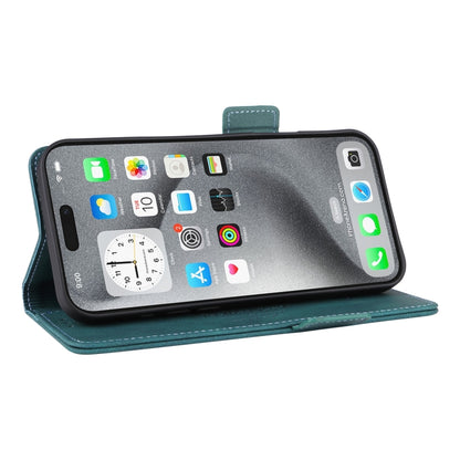 For iPhone 16 Pro Max Magnetic Clasp Leather Phone Case(Green) by buy2fix