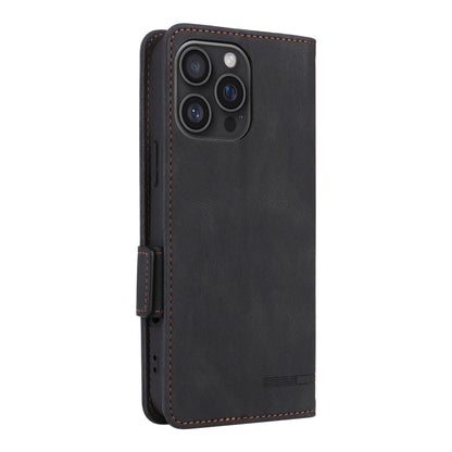 For iPhone 16 Pro Max Magnetic Clasp Leather Phone Case(Black) by buy2fix