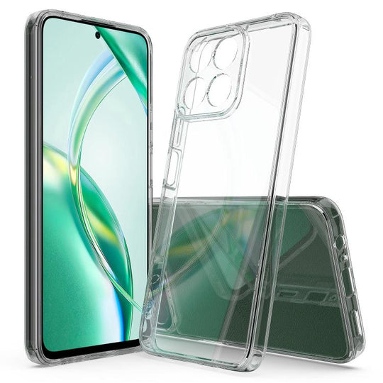 For Honor 200 Smart / X7c Scratchproof Acrylic TPU Phone Case(Transparent)