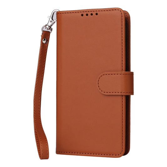 For Redmi K70 / K70 Pro BETOPNICE BN-005 2 in 1 Detachable Imitate Genuine Leather Phone Case(Brown) by BETOPNICE