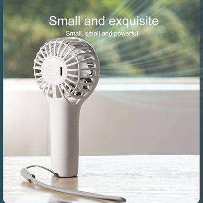 N605 Handheld Type-C Charging Portable Small Fan(White) by buy2fix
