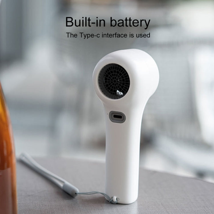 N606 Pro HD Digital Display Mini Handheld Fan(Pink) by buy2fix