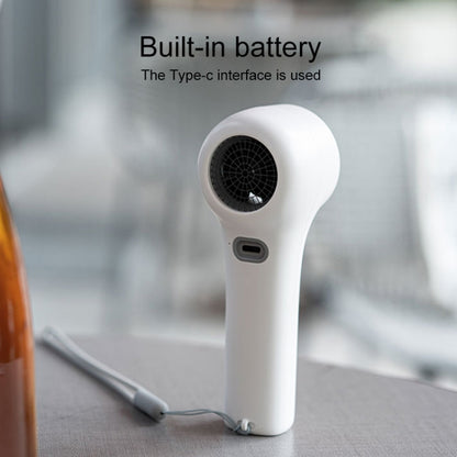 N606 Pro HD Digital Display Mini Handheld Fan(Green) by buy2fix