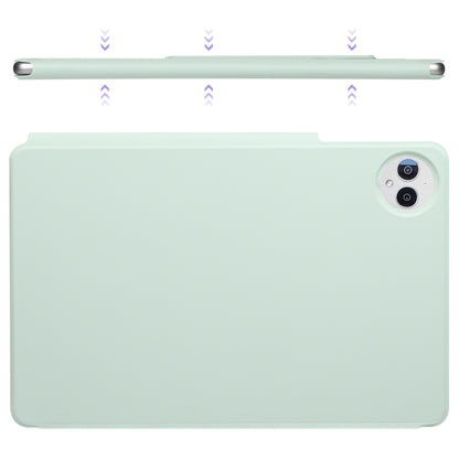 For Huawei MatePad Pro 13.2 2023 Fixed Buckle Magnetic Deformation Leather Tablet Case(Baby Green) - Huawei by buy2fix | Online Shopping UK | buy2fix