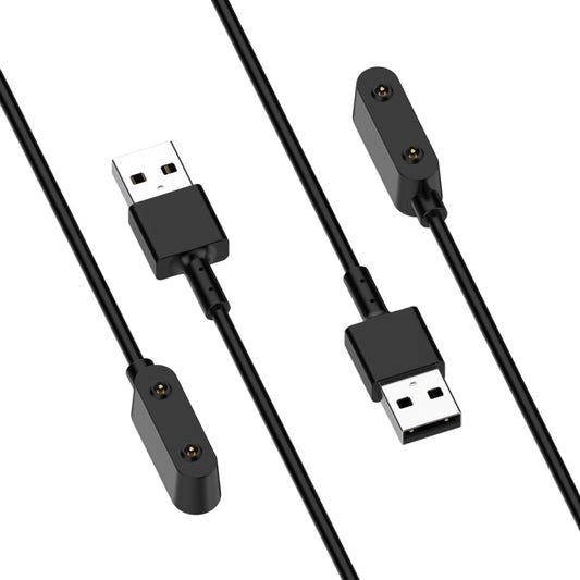 For Mitu Smart Kids Watch 7A / Mibro T6 / T6C Magnetic Charging Cable with Charging Protection, Length: 1m(Black) - Charger by buy2fix | Online Shopping UK | buy2fix
