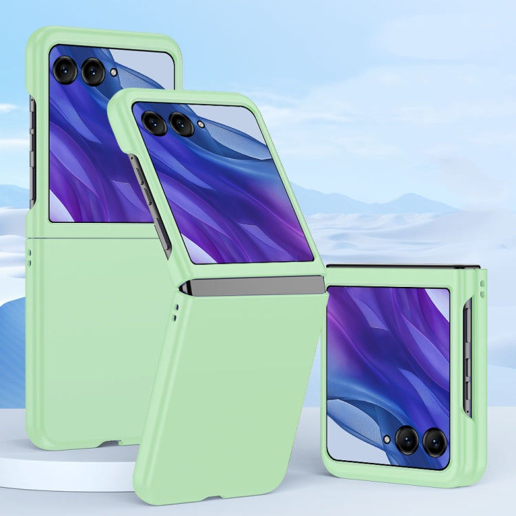 For Motorola Razr 50 Ultra Fuel Injection PC Skin Feel Phone Case(Mint Green) - Motorola Cases by buy2fix | Online Shopping UK | buy2fix