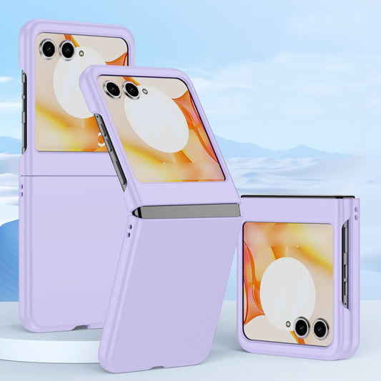 For Motorola Razr 50 Fuel Injection PC Skin Feel Phone Case(Purple) - Motorola Cases by buy2fix | Online Shopping UK | buy2fix