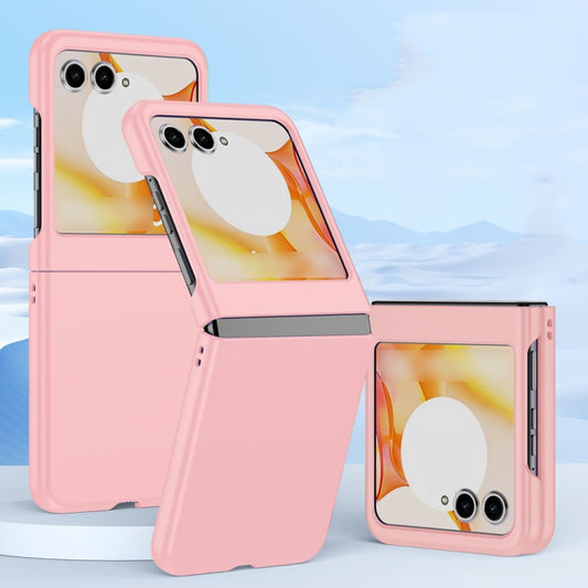 For Motorola Razr 50 Fuel Injection PC Skin Feel Phone Case(Pink) - Motorola Cases by buy2fix | Online Shopping UK | buy2fix