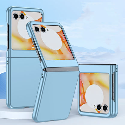 For Motorola Razr 50 Fuel Injection PC Skin Feel Phone Case(Sky Blue) - Motorola Cases by buy2fix | Online Shopping UK | buy2fix