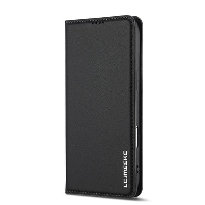 For iPhone 17 Air LC.IMEEKE L1 Series Frosted Fine Texture PU Phone Case(Black) - iPhone 17 Air Cases by LC.IMEEKE | Online Shopping UK | buy2fix