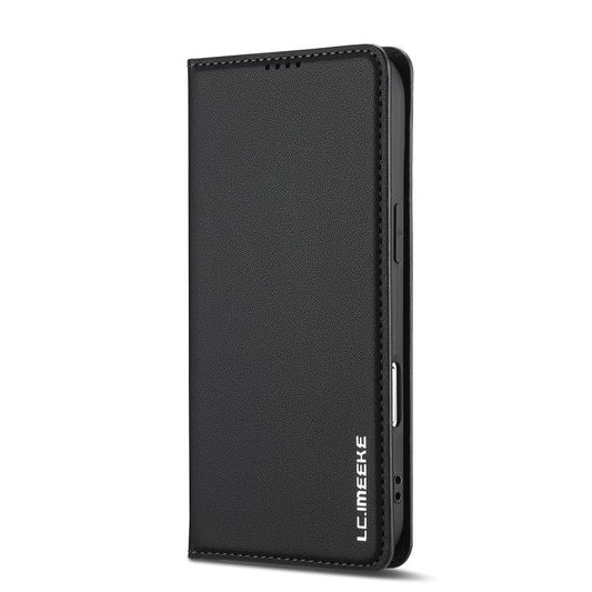 For iPhone 17 Air LC.IMEEKE L1 Series Frosted Fine Texture PU Phone Case(Black) - iPhone 17 Air Cases by LC.IMEEKE | Online Shopping UK | buy2fix